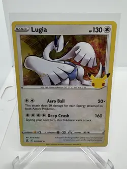 Lugia 22/25 Holographic Rare Celebrations Pokemon TCG Near Mint - Image 1