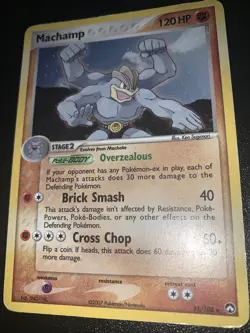 POKEMON: Machamp - 11/108 - HOLO EX POWER KEEPERS - Image 2