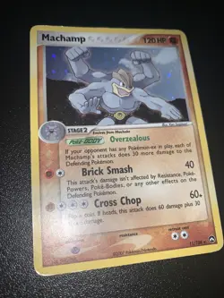 POKEMON: Machamp - 11/108 - HOLO EX POWER KEEPERS - Image 3