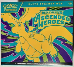 Pokemon TCG Ascended Heroes Mega Evolution Elite Trainer Box ETB NEW Sealed READ - Image 1