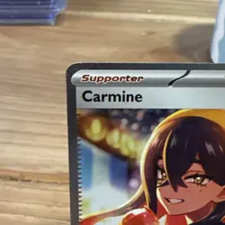Carmine 217/167 - Pokemon Twilight Masquerade Special Illustration Rare SIR NM - Image 5