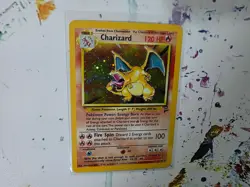 Pokemon TCG Charizard 4/130 Base Set 2 Holo LP - Image 2