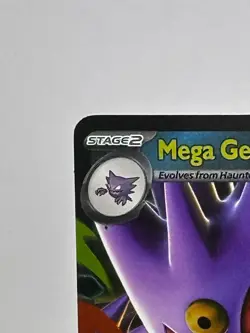 MEGA GENGAR EX POKEMON TCG PHANTASMAL FLAMES DOUBLE RARE 056/194 ENG NM/M - Image 3