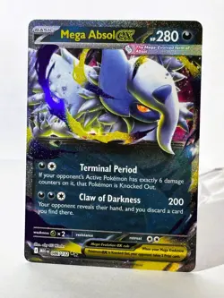 Mega Absol ex Mega Evolution Holo Pokemon TCG 086/132 ME01 Double Rare 086/132 - Image 3
