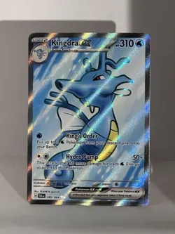 Pokemon TCG Kingdra ex 080/064 Shrouded Fable English Ultra Rare Full Art NM - Image 2
