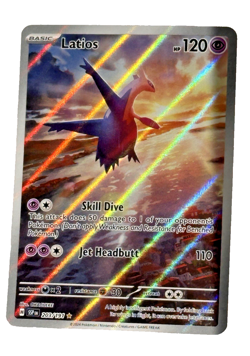 Pokemon TCG Latios 2024 En-Surging Sparks #203/191 Illustration Rare 203/191 NM - Image 1