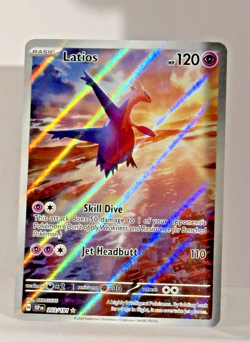 Pokemon TCG Latios 2024 En-Surging Sparks #203/191 Illustration Rare 203/191 NM - Image 3