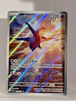 Pokemon TCG Latios 2024 En-Surging Sparks #203/191 Illustration Rare 203/191 NM - Image 4