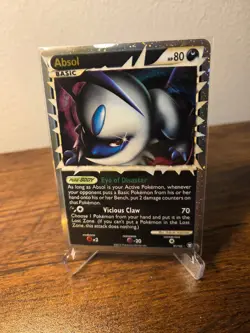 2010 Pokemon TCG Absol PRIME Holo HS Triumphant Set #91/102 LP-NM Holo - Image 1