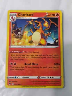 Charizard (25/185) Rare | Pokemon TCG SWSH Vivid Voltage | Near Mint - Image 1