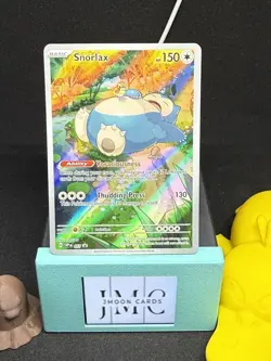 Pokemon TCG Snorlax SVP 051 Scarlet & Violet Black Star Promos Full Art 151 Holo - Image 1