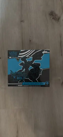 Pokemon TCG Scarlet & Violet Black Bolt Elite Trainer Box (ETB). Factory Sealed. - Image 1