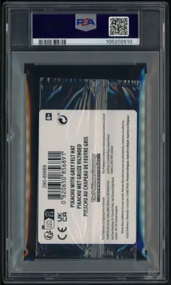 Pokemon Pikachu with Grey Felt hat Van Gogh 085 Graded Sealed Promo PSA 10 - Image 3
