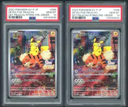 Lot of (5) Pokemon Japanese SV-P #098 Detective Pikachu PSA 10 GEM MINT - Image 3
