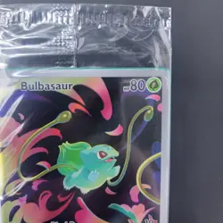 Pokemon TCG Bulbasaur 133/132 Sealed Promo Stamped Mega Evolution Holo NM - Image 5