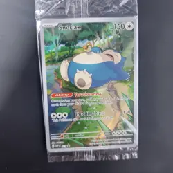 Pokemon TCG Snorlax Sealed Promo 051 Scarlet Violet 151 Black Star Holo NM - Image 3
