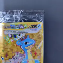 Pokemon TCG Lapras Ex 164 SV Black Star Promo Sealed Near Mint Holo - Image 5