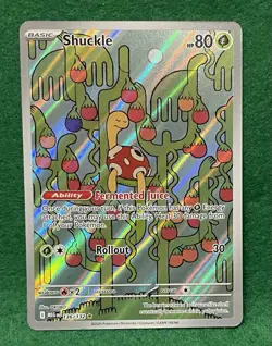 ⭐Shuckle 136/132 ⭐Mega Evolution Holo Full Art Pokemon TCG - Image 1