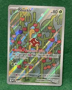 ⭐Shuckle 136/132 ⭐Mega Evolution Holo Full Art Pokemon TCG - Image 2