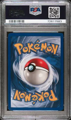 2002 POKEMON LEGENDARY COLLECTION #68 BULBASAUR-REVERSE FOIL PSA 8 - Image 2