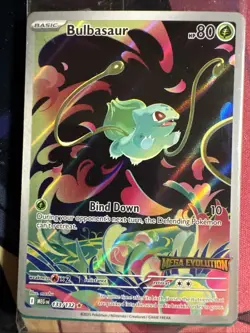 POKEMON TCG: NM Bulbasaur 133/132 (STAMPED)- Mega Evolution *FREE SHIPPING - Image 4