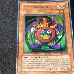 Yugioh 2003 MRD E065 Time Wizard MP - Image 2