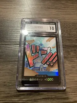 2024 One Piece CGC Gem 10 Don!! Japanese Premium Booster The Best Textured Foil - Image 1