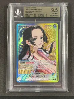 2026 One Piece Boa Hancock Leader Alt Art L BGS 9.5 OP14-041 - Image 1