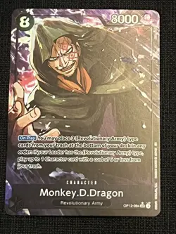 Monkey D. Dragon Alt Art SR OP12-094 – One Piece TCG – Legacy of the Master NM - Image 1