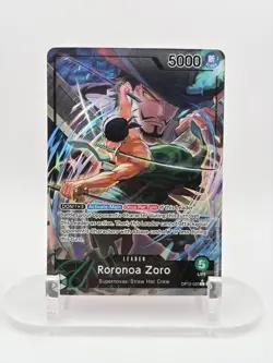 Roronoa Zoro (020) (Alt Art) OP12-020 Legacy of the Master Foil NM ENGLISH - Image 1