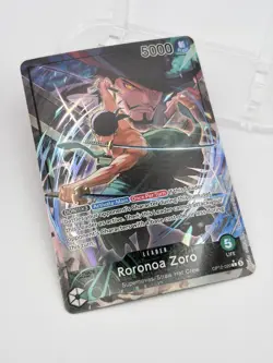 Roronoa Zoro (020) (Alt Art) OP12-020 Legacy of the Master Foil NM ENGLISH - Image 2