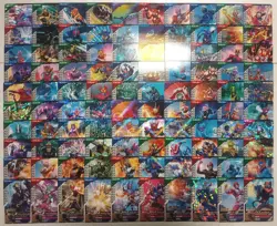 Lot of 100 Japanese Kamen Rider Battle: GANBA LEGENDS Normal & Rare Card Set - Image 1