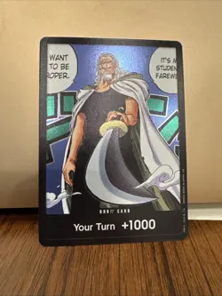 🔥One Piece OP12 DON!! Card Rayleigh🔥 - Image 1