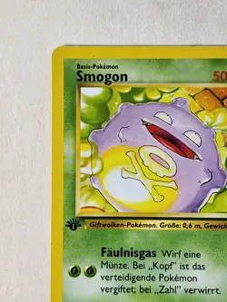 Pokemon Card GERMAN Koffing #51/102 CCG Base Set Smogon Near Mint Condition - Image 2