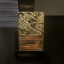 Pokemon 23K Gold Plated Trading Card | #6 Charizard | Burger King Edition - Image 2