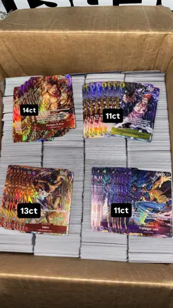 One Piece TCG Bulk Lot of 1500+ Cards Don/Uncommon/Leader/Promos English - Image 2