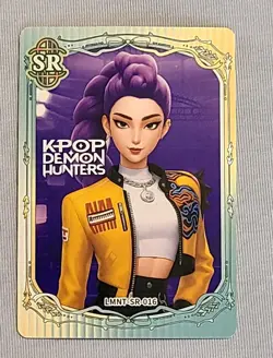 🔥 KPop Demon Hunters Exquisite Collection Card - Rumi - SR Rarity #016🔥 - Image 1