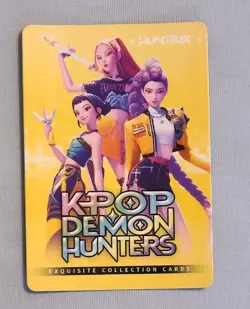NEW! KPop Demon Hunters Exquisite Collection Card - HUNTR/X #AR-002 Holographic - Image 2