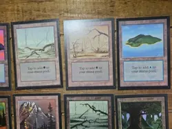 COLLECTORS' EDITION Lot 15 Cards Magic The Gathering MTG Vintage NM Crisp Land - Image 4