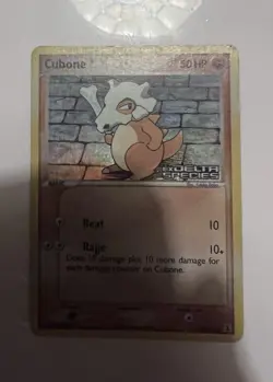 Pokemon TCG Cubone Stamped EX Delta Species Reverse Holo Card 60/113 - Image 2