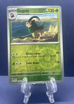 Gogoat 012/198 SV1 Scarlet & Violet Base Reverse Holo Pokemon Card NM - Image 1