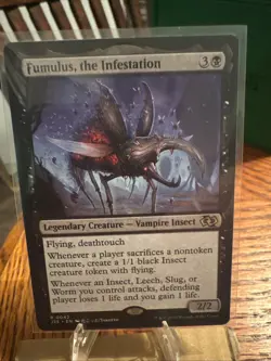 Fumulus the Infestation Anime Card 42 NM MTG Foundations Jumpstart Magic - Image 1