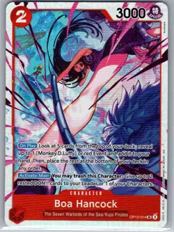 Boa Hancock OP12-014 SR English Legacy of the Master - One Piece Card - NM - Image 1
