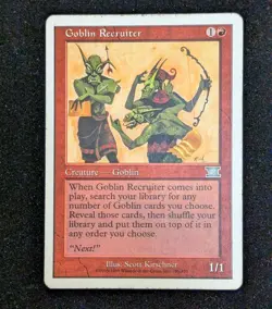 Goblin Recruiter Sixth Edition 6th x1 MP MTG - English - Image 1