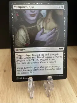 MTG Vampire's Kiss Innistrad: Crimson Vow FOIL #136/277 Common NM/M - Image 1