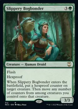 Slippery Bogbonder [Streets of New Capenna Commander] Near Mint - Image 1