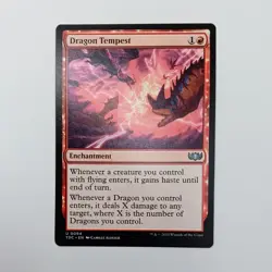 Dragon Tempest MTG Uncommon Magic: The Gathering Tarkir: Dragonstorm Commander - Image 1
