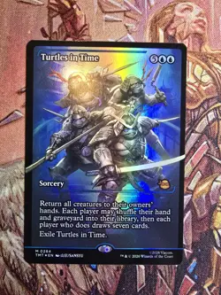 Turtles in Time (Showcase) #0284 FOIL Teenage Mutant Ninja Turtles NM ENG MTG - Image 1