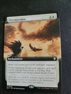 MTG BLC #46 Murmuration (Extended Art) Commander: Bloomburrow Regular - Image 1