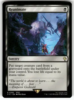 Reanimate 282 NM MTG FINAL FANTASY Commander Magic - Image 1